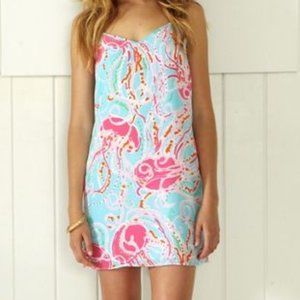 Lilly Pulitzer: Strappy Silk Slip Dress